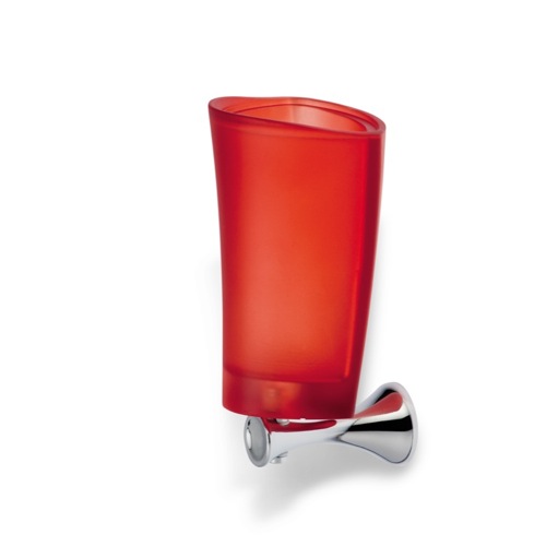 Toothbrush Holder, StilHaus CA10-08, Wall Mounted Resin Toothbrush Holder with Brass CA10-08
